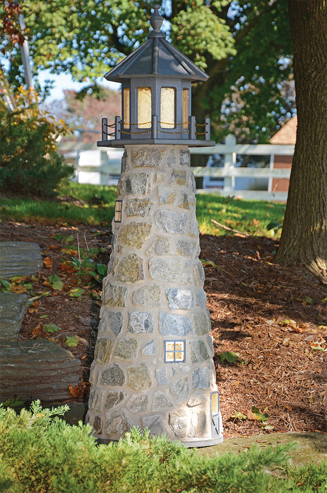 Stone Lighthouses – Amish Hand Crafted Nautical Decor