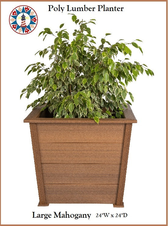 Tangent Poly Lumber Planter Boxes