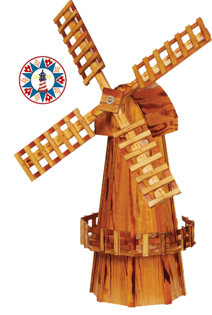Quick Ship Wooden Windmills