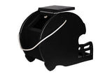 Amish Made Poly Football Helmet Feeders Black Quick Ship