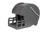 Amish Made Poly Football Helmet Feeders Dark Gray Quick Ship