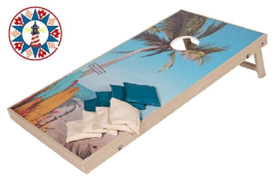 Poly Lumber Cornhole  at the Beach