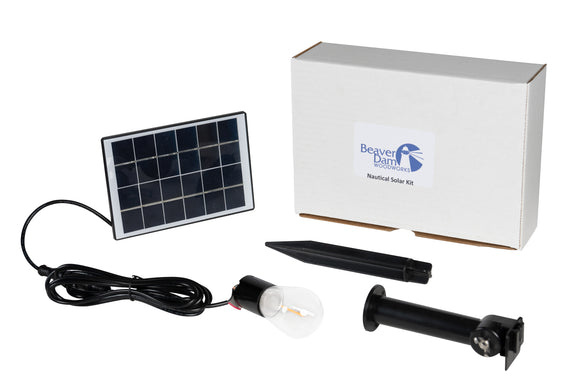 Solar Lighthouse LED Light Kit with Stake For the Lighthouses