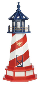 Amish Crafted 3 ft. Patriotic Cape Hatteras (shown with optional Base)