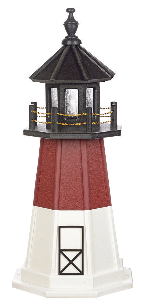 Amish Crafted 3 ft. Barnegat, New Jersey quick ship poly Lighthouse