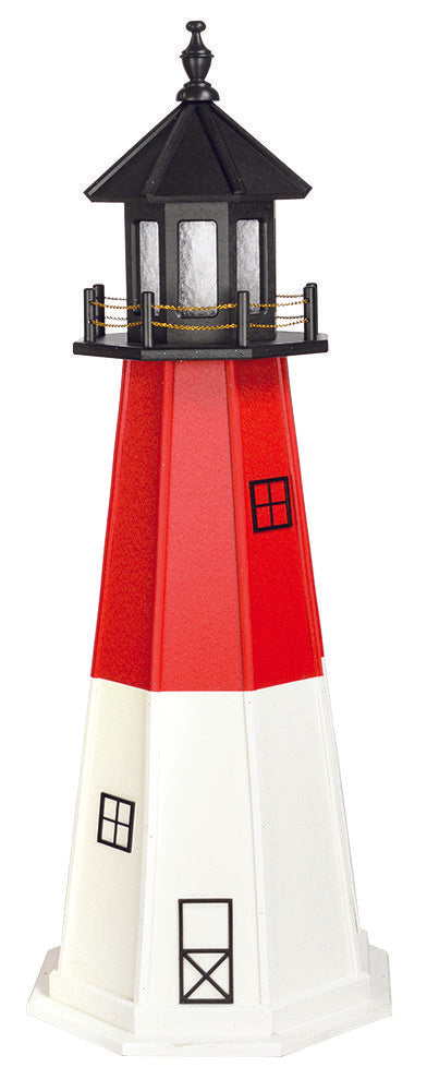 Amish Crafted 5 ft. Barnegat, New Jersey quick ship poly Lighthouse