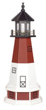 Amish Crafted 5 ft. Barnegat, New Jersey (shown with optional base)(quick ship poly lighthouse)