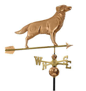 Amish Crafted North Fork/Hampton Series Weathervanes-Golden Retriever