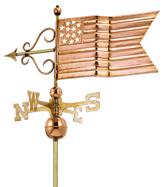 North Fork/Hampton Series Weathervanes-American Flag