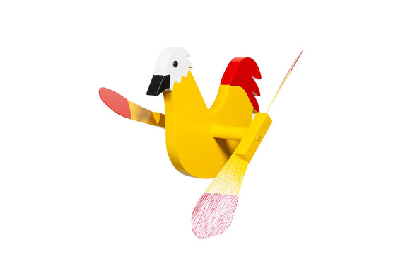 Yellow Chicken Whirly Bird