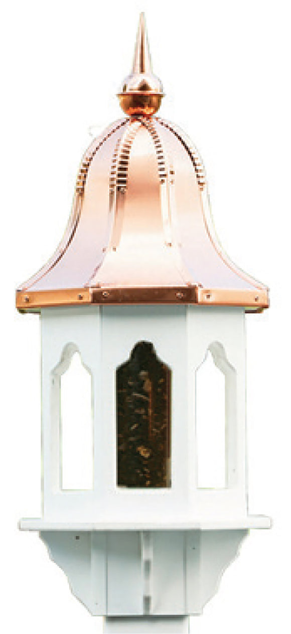 Amish Crafted Large Copper Top Bird Feeder