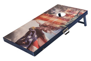 Poly Lumber Cornhole Game Set-Patriotic