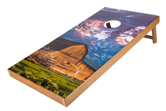 Poly Lumber Cornhole Game set-Mountain Barn