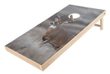 Poly Lumber Game-Set Whitetail Buck Birchwood Frame