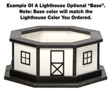 Amish Crafted 4 ft. Cape Hatteras, North Carolina (shown with optional base & interior lighting)