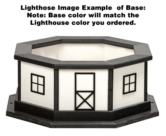 12 Ft Lighthouse Base Poly