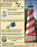 Amish Crafted 5 ft.  Standard Lighthouse