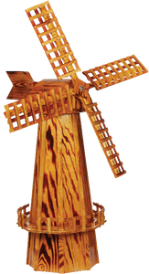 Amish Crafted Large Wooden Windmill  QUICK SHIP (Free Shipping)
