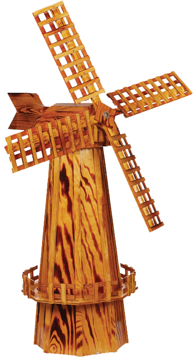 Amish Crafted Large Wooden Windmill  QUICK SHIP (Free Shipping)