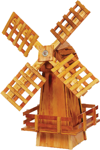 Amish Crafted Small Wooden Windmills QUICK SHIP Free Shipping 2-5 days